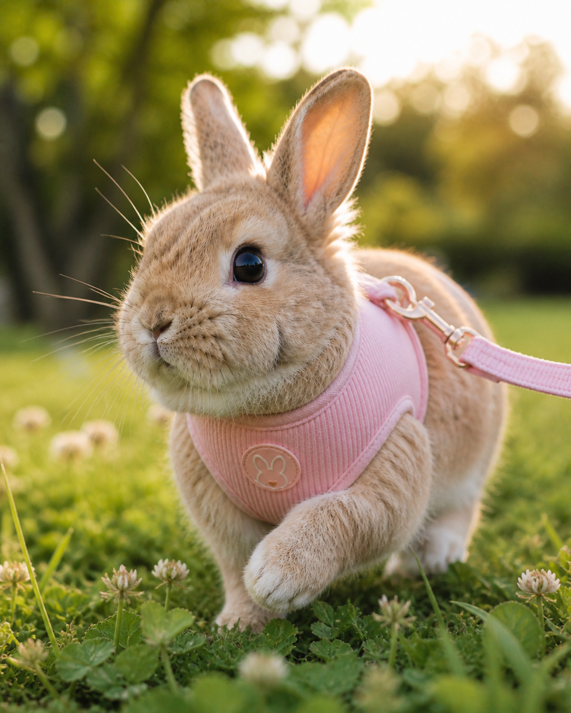 Hopelle harness in Blush Pink