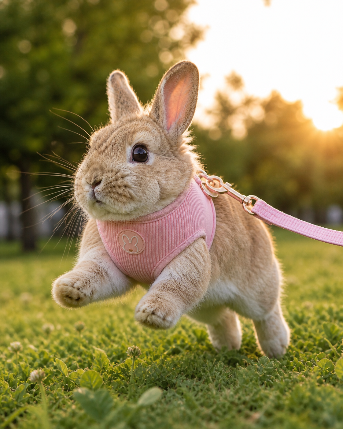 Hopelle harness in Blush Pink