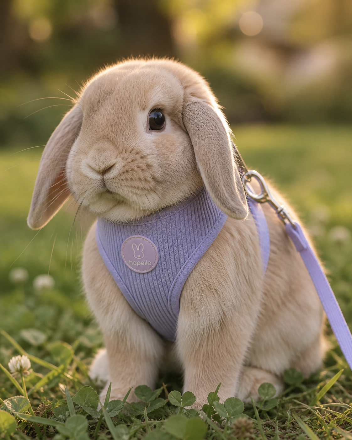 Hopelle harness in Powder Lilac